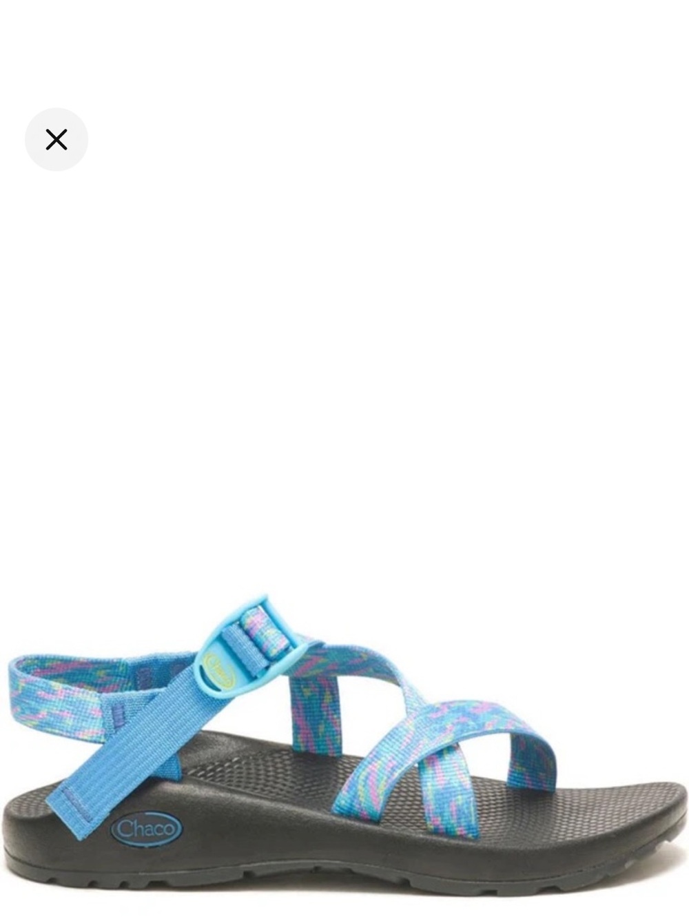 Chaco Classic Z Sandals Blue Multicolor Women’s 9